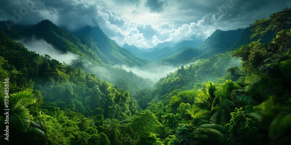 Fototapeta Amazon Rainforest Brazil Soothing and Calming