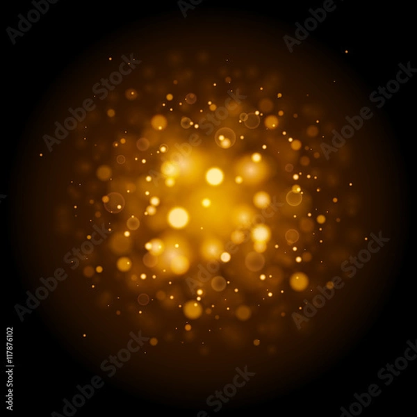 Obraz Golden lights.