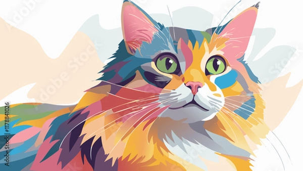 Obraz Colorfu Cat 
