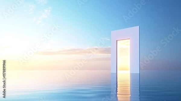 Obraz door to the sky