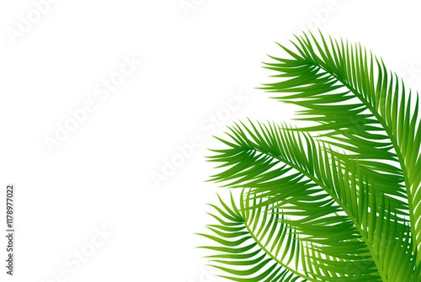 Obraz Green Leaf background