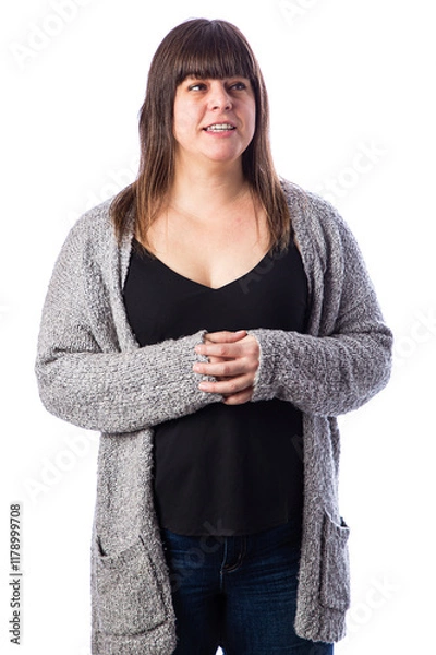 Obraz Worried mother