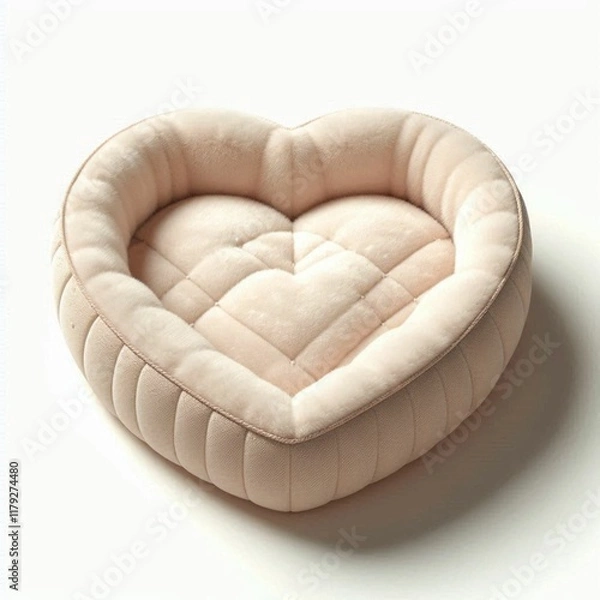 Obraz heart-shaped pet bed