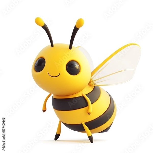 Obraz Realistic 3D Honey Drip – Isolated Vector on White Background