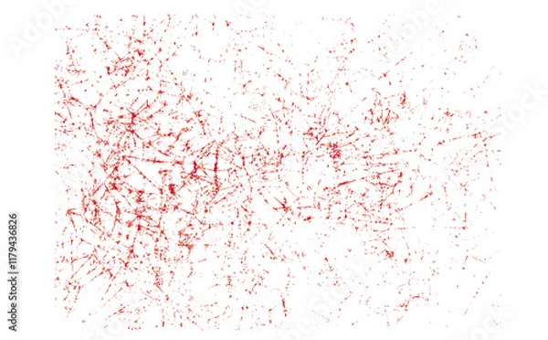 Fototapeta 赤色のカスレのデザイン素材、アート