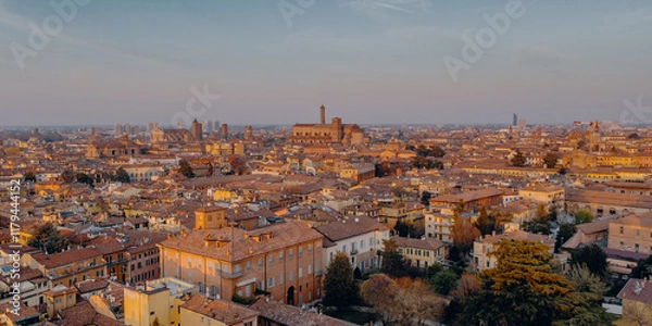 Obraz Aerial view Bologna