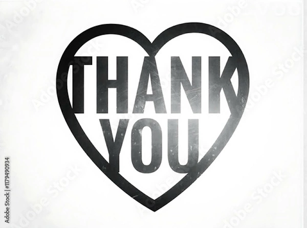 Obraz Heart Thankyou