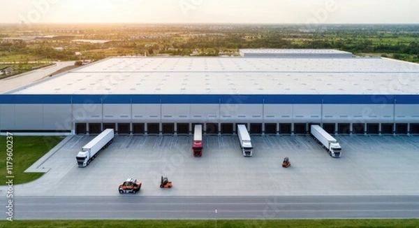 Obraz Logistics and Distribution Hub.