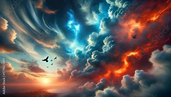 Obraz Mysterious Sky