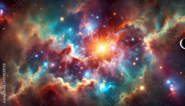 Obraz Cosmic Environment