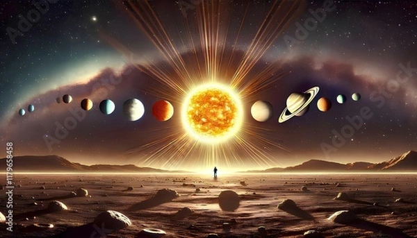 Obraz Planets Alignment 