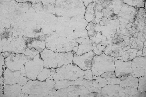 Obraz Crack in the concrete wall