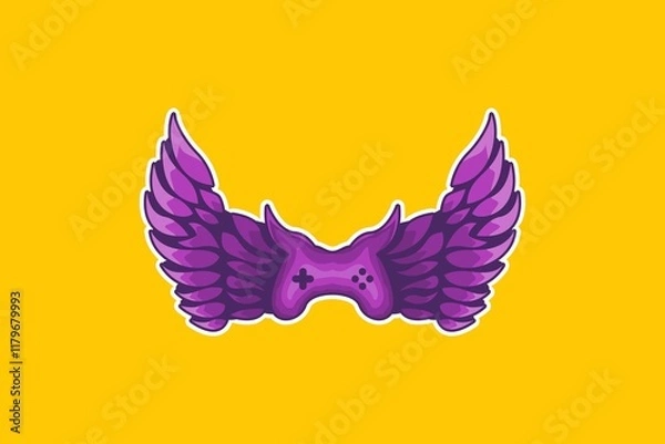 Obraz illustration of an wings