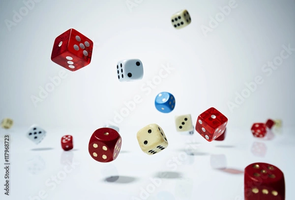 Obraz Spielwürfel - fallen 3