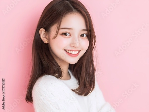 Obraz バナー素材　女性