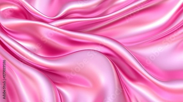 Fototapeta Soft Blush Pink Satin Background with Smooth Texture