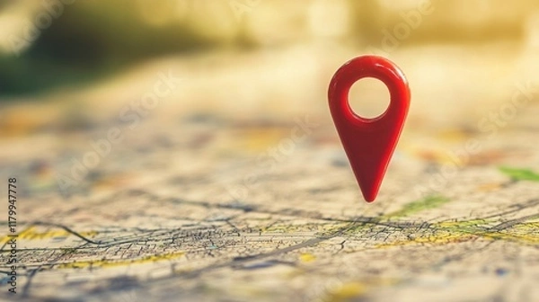 Fototapeta The location of a property is a major factor in its market value.