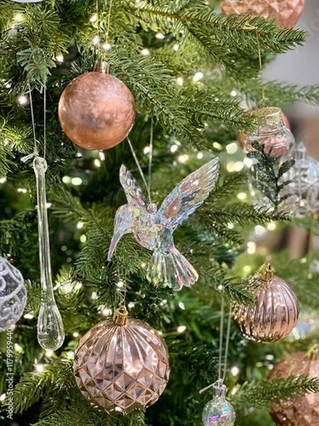 Obraz christmas tree decorations