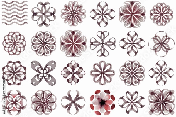 Obraz seamless pattern with flowers