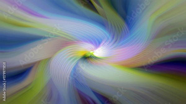 Fototapeta Vibrant abstract background with colorful swirling patterns, blending vivid red, pink, blue, and yellow hues. Perfect for modern art, design projects, or digital creativity
