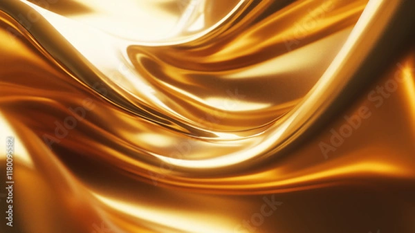 Fototapeta gold texture used as background | Generative AI
