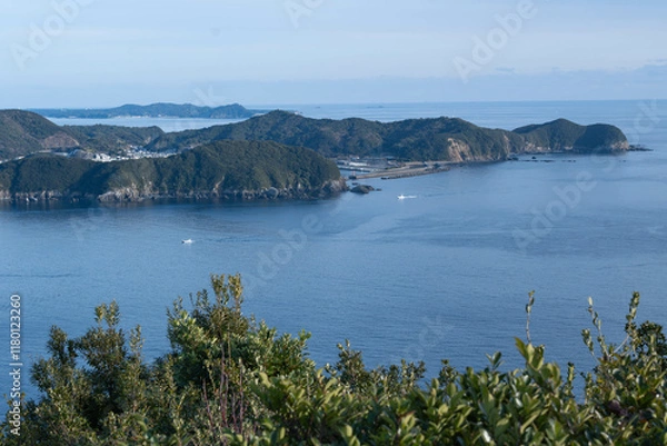 Fototapeta 晴天の南海展望公園