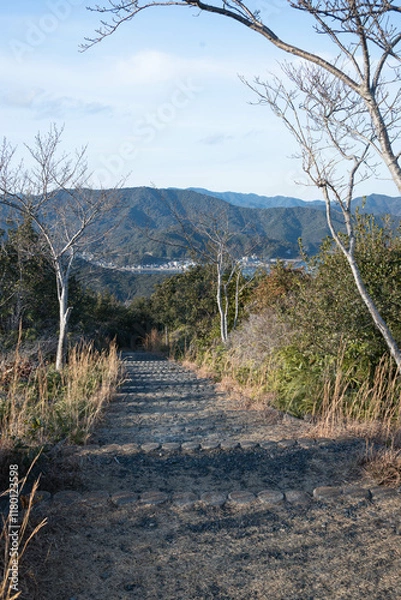 Fototapeta 晴天の南海展望公園