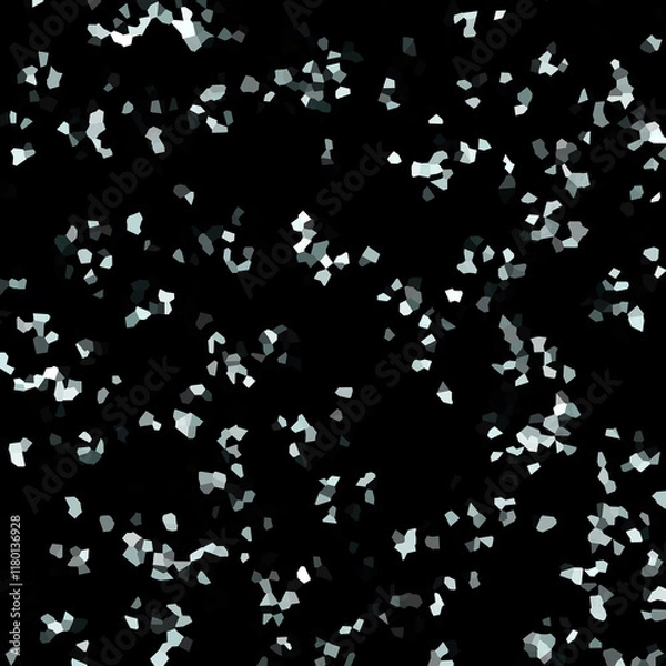 Fototapeta Abstract seamless black and white stars art design