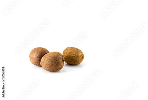 Obraz Group of kiwi on a white background, natural vitamins, vegetarian food - kiwi