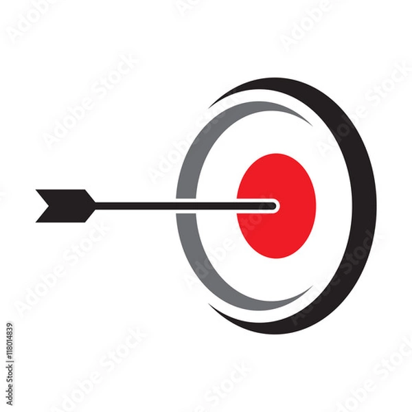 Fototapeta Simple target Icon