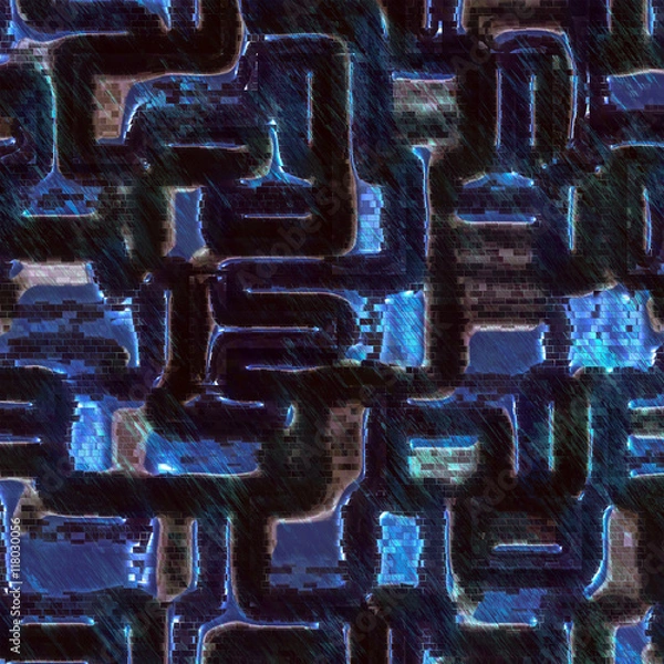 Obraz Abstracted Maze 1