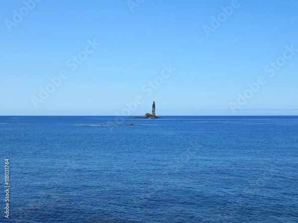 Obraz 余市町のローソク岩