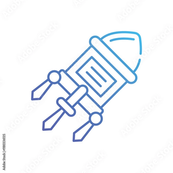 Obraz Nanotechnology  vector icon