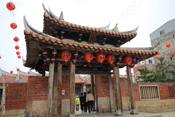 Obraz 台湾の寺院