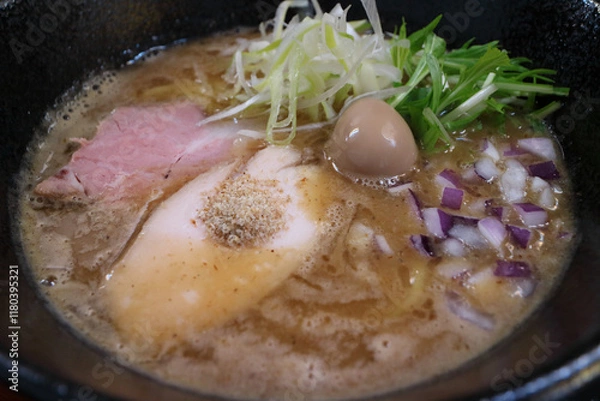 Obraz 鶏白湯ラーメン