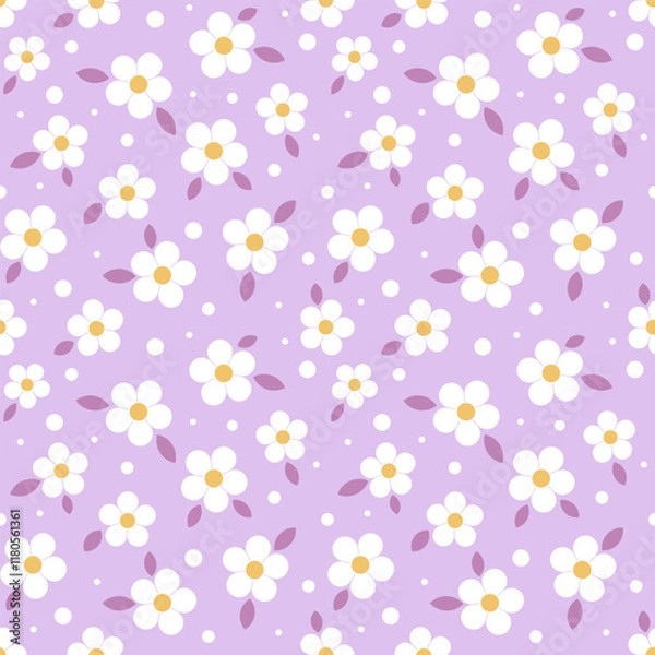 Obraz seamless pattern with flowers