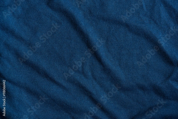 Obraz Blue fabric textured