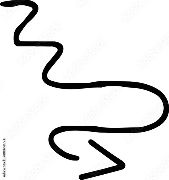 Obraz Arrow Doodle 