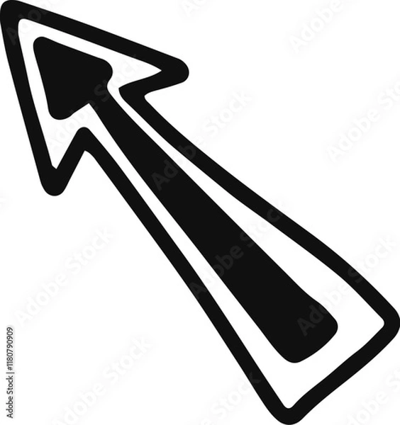 Obraz Arrow Doodle 
