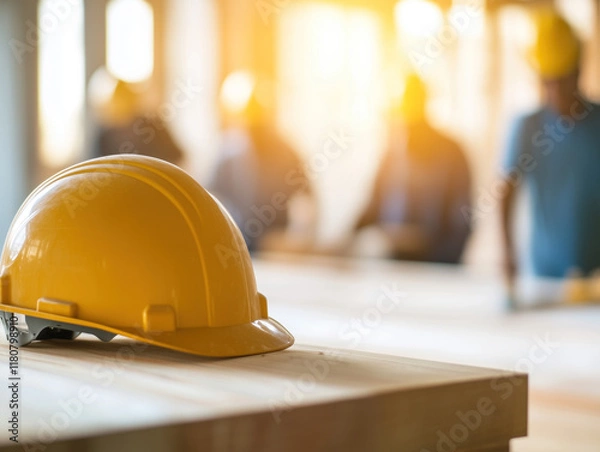 Obraz construction helmet