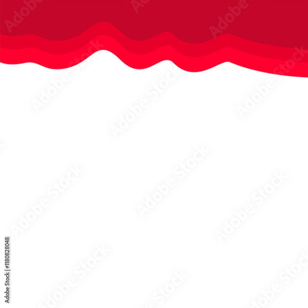 Fototapeta  Red Website Separator Form
