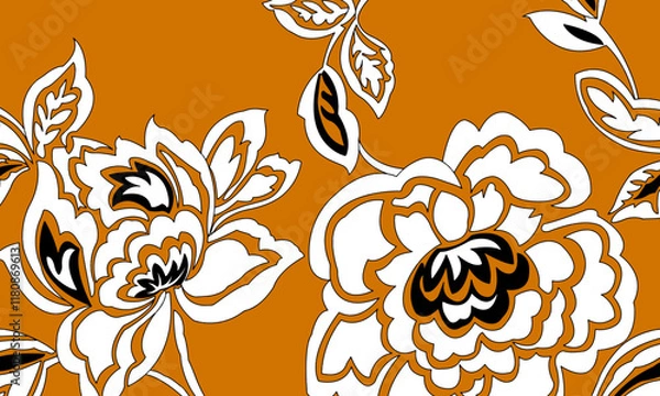 Fototapeta Abstract Flower background suitable for home decore and wallpaper purpose