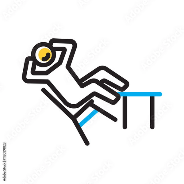 Obraz Vector multi color icon for Misbehave