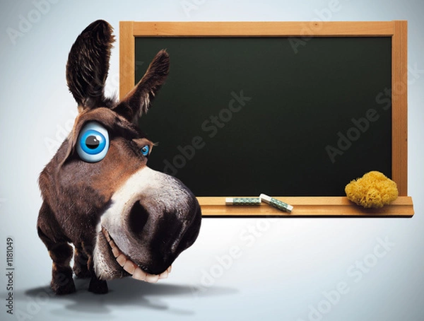 Obraz l'âne de la classe