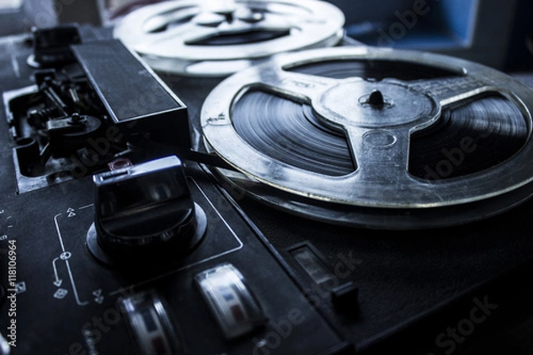 Obraz Stary magnetofon