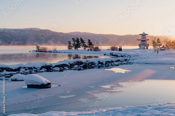 Obraz Toyako, Lake Toya