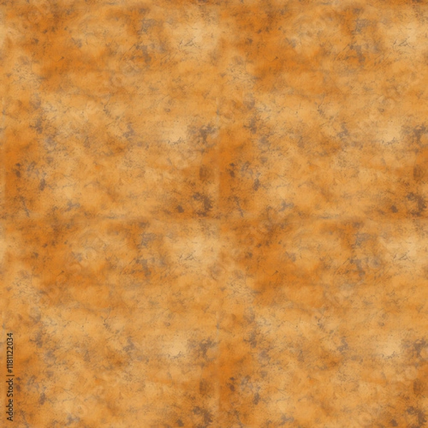 Fototapeta Seamless warm orange background texture for design projects.