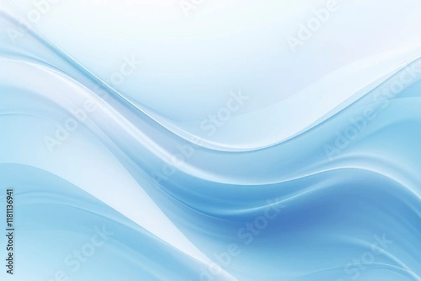 Obraz Abstract geometric blue background