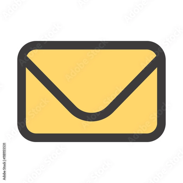 Fototapeta Contact Us Glyph Icon