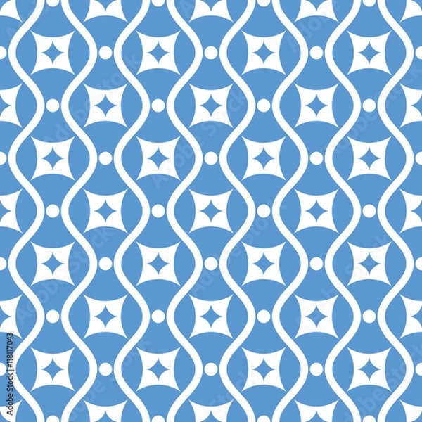 Fototapeta seamless ornamental pattern